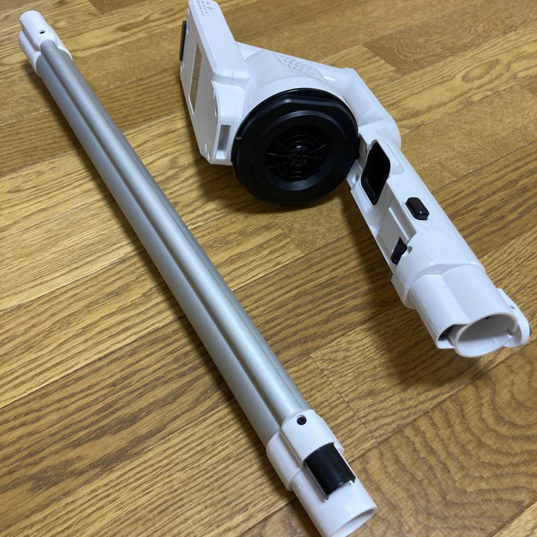 2WAYクリーナー サイクロン式 LEDランプ付き　山善掃除機　コードレス