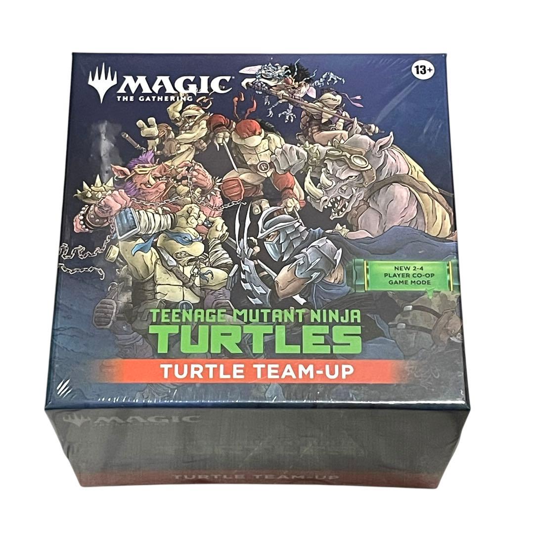 未開封 シュリンク付き MTG タートルズ　TURTLE TEAM-UP 英語版