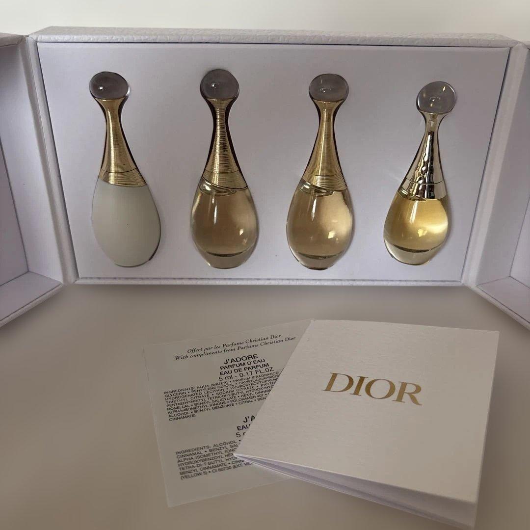Dior ジャドール ラ コレクション ミニ香水 4本セット
