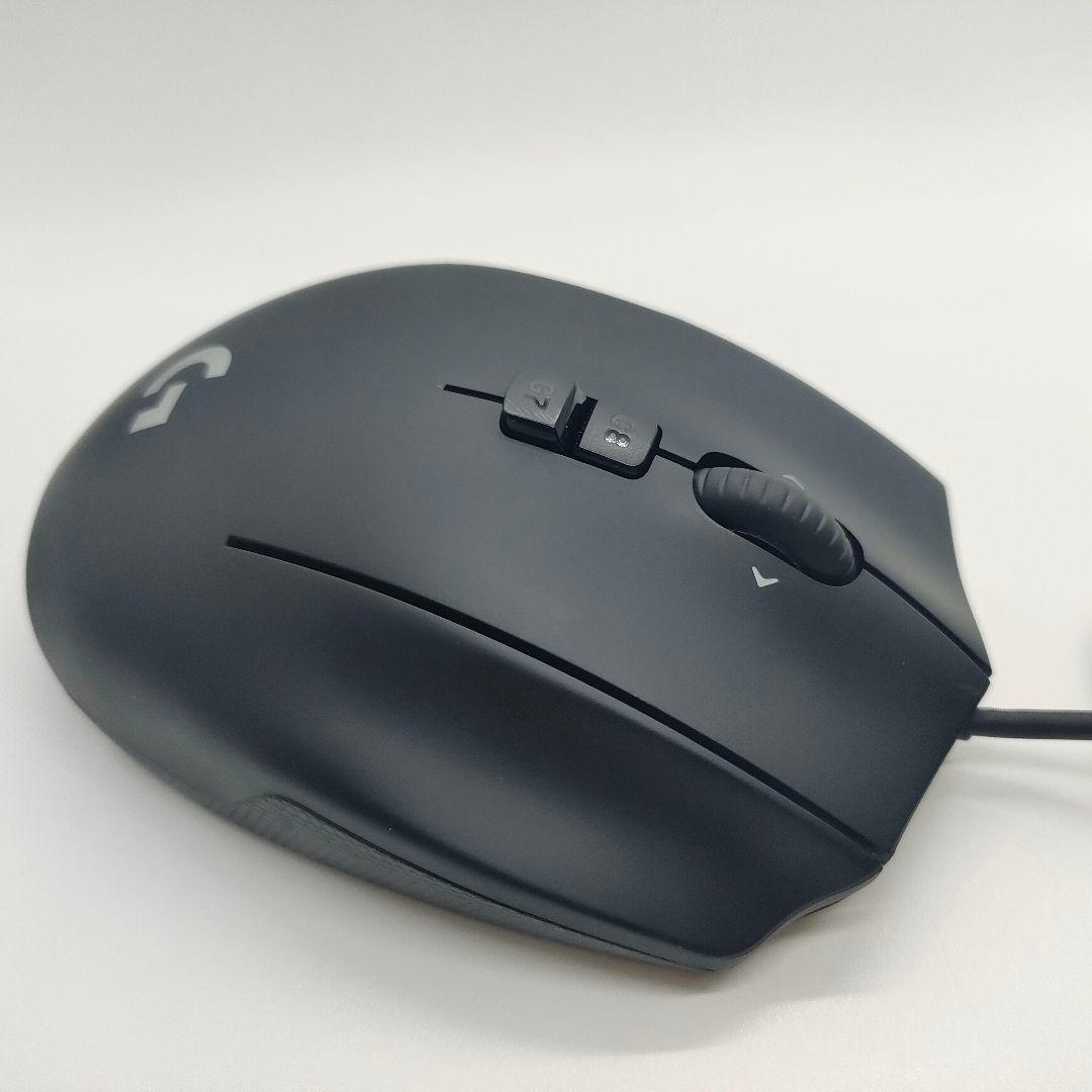 Logicool G600 ゲーミングマウス USB接続 12ボタン