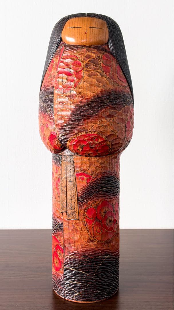 稀少 rare関口 東亜 Tōa 特大 こけし 創作 kokeshi doll
