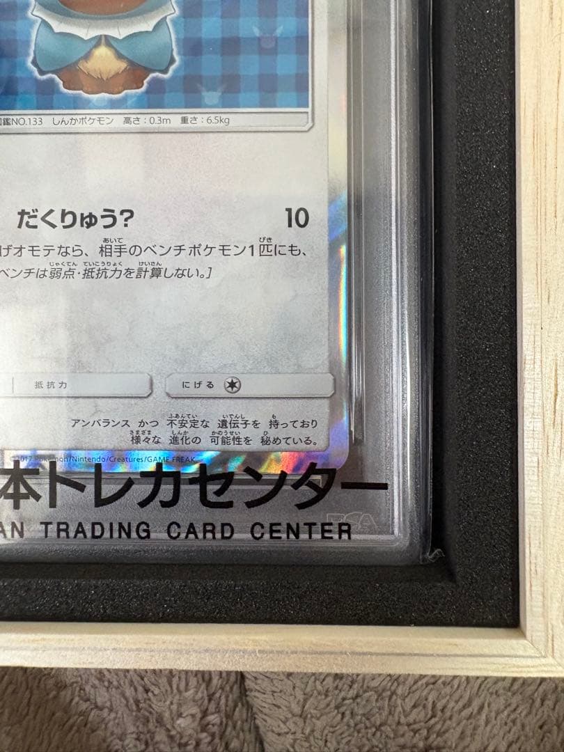 夢*コ様 ポンチョを着たイーブイ PSA10 #137