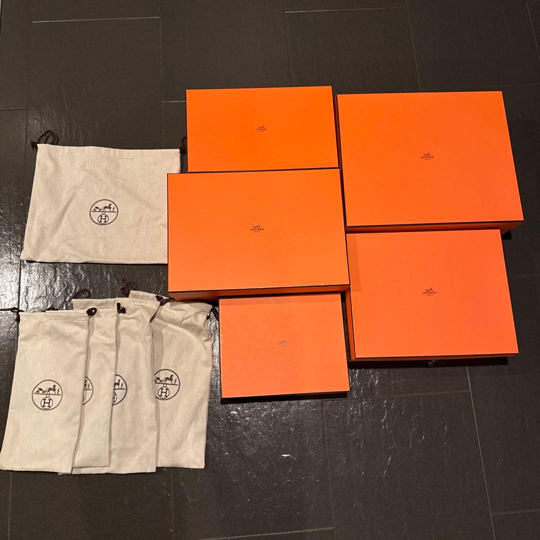 美品　エルメス空箱&保存袋セット