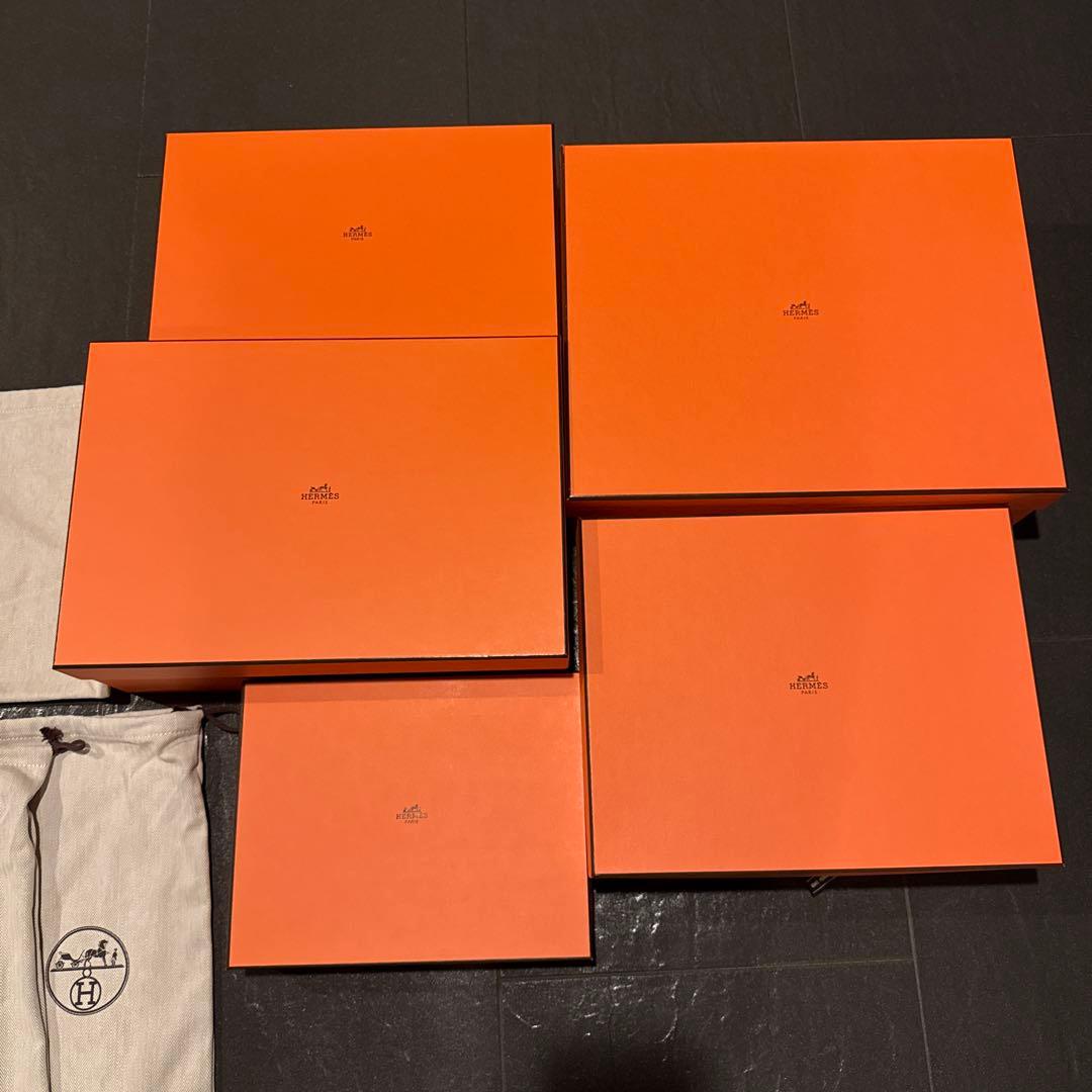 美品　エルメス空箱&保存袋セット