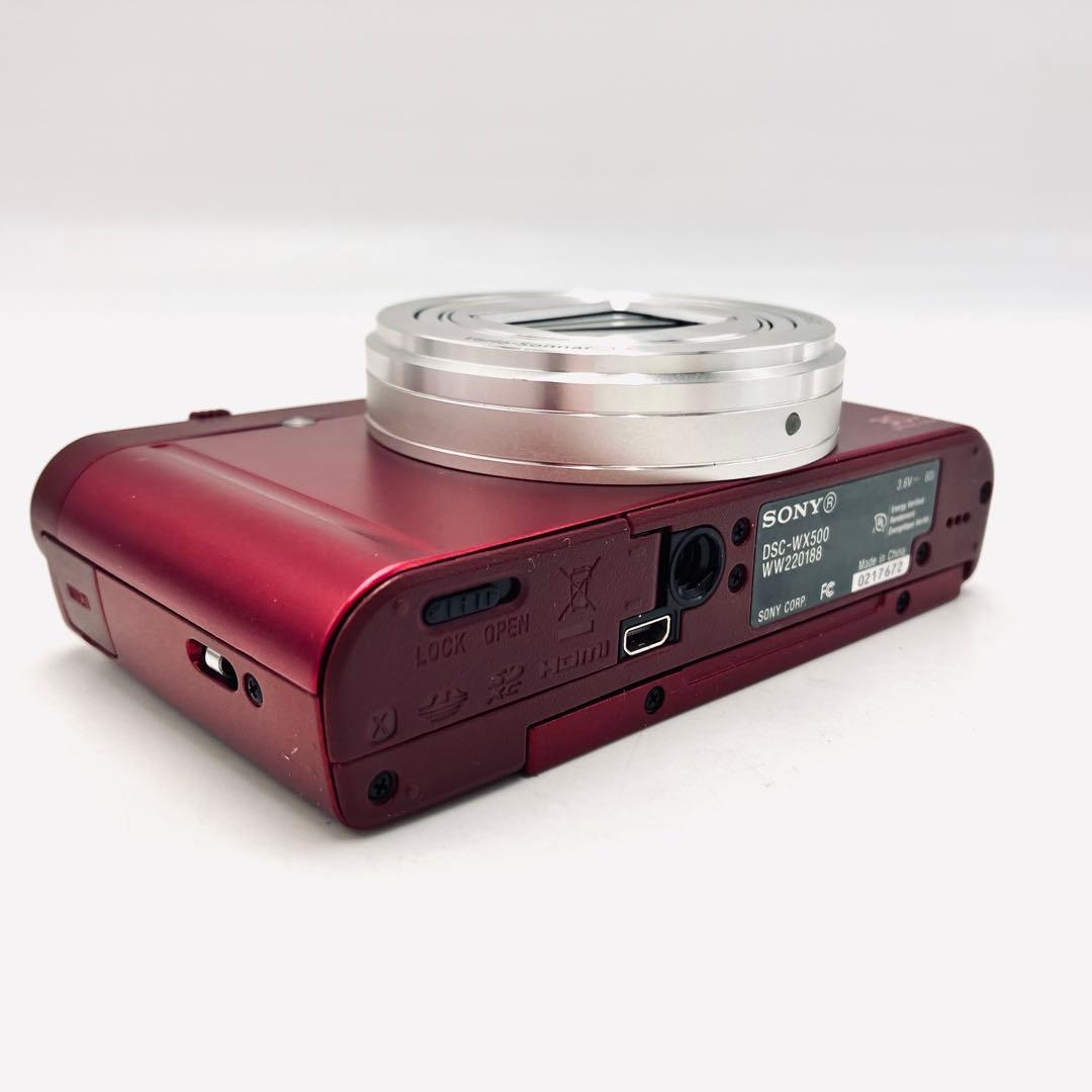 美品♪ SONY DSC-WX500 レッド