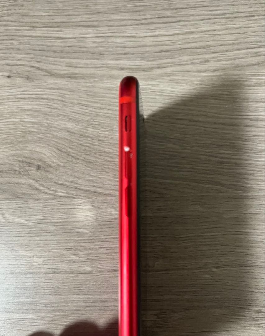 AppleiPhoneSE 第2世代RED64gb動作確認済み　音量ボタン＋不良