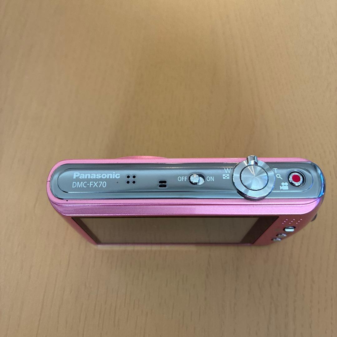【箱、説明書付き】 LUMIX FX70 ピンク コンパクトデジタルカメラ