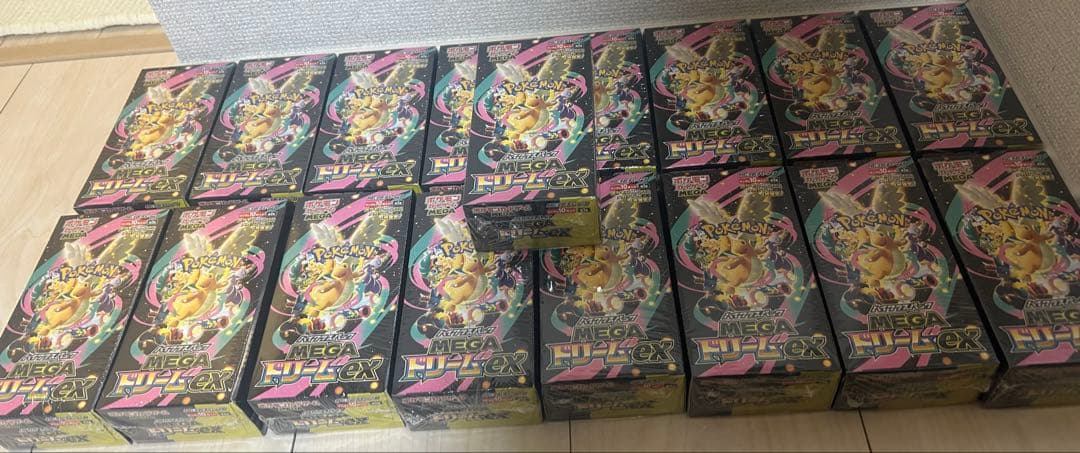【シュリンク付】17BOXまとめ売りポケカmegaドリームex