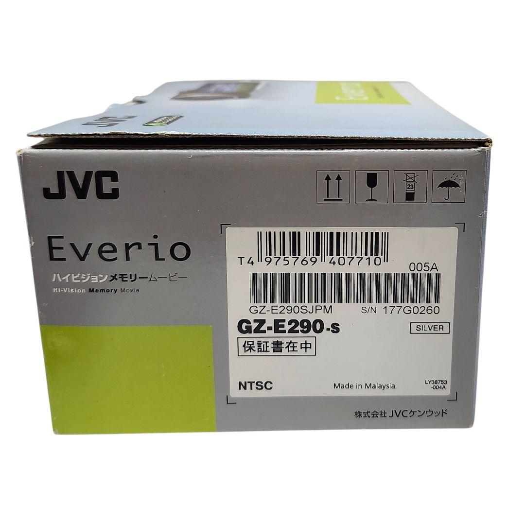 JVC Everio ビデオカメラGZ-E290-S シルバー /美品 動作◎