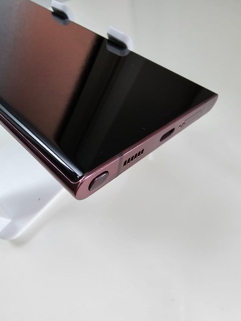 ​【美品】Galaxy S22 Ultra 256GB バーガンディ