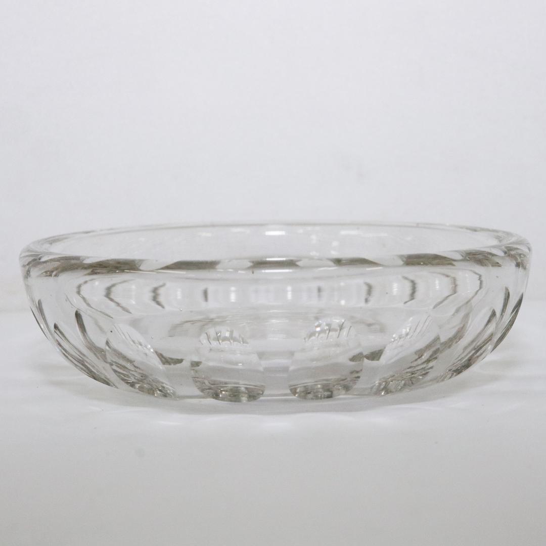 ウランガラス 11客　小皿 豆皿 レトロ　気泡