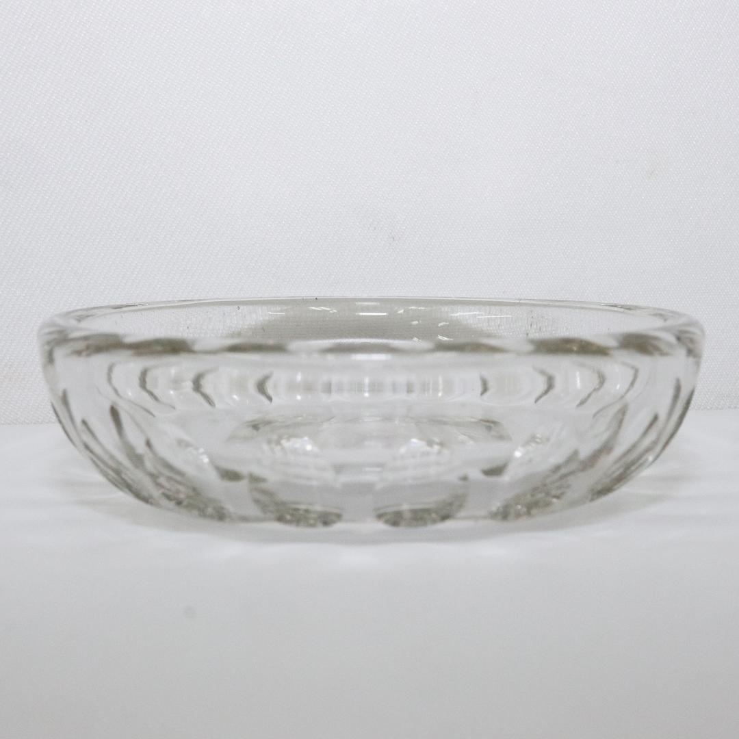 ウランガラス 11客　小皿 豆皿 レトロ　気泡