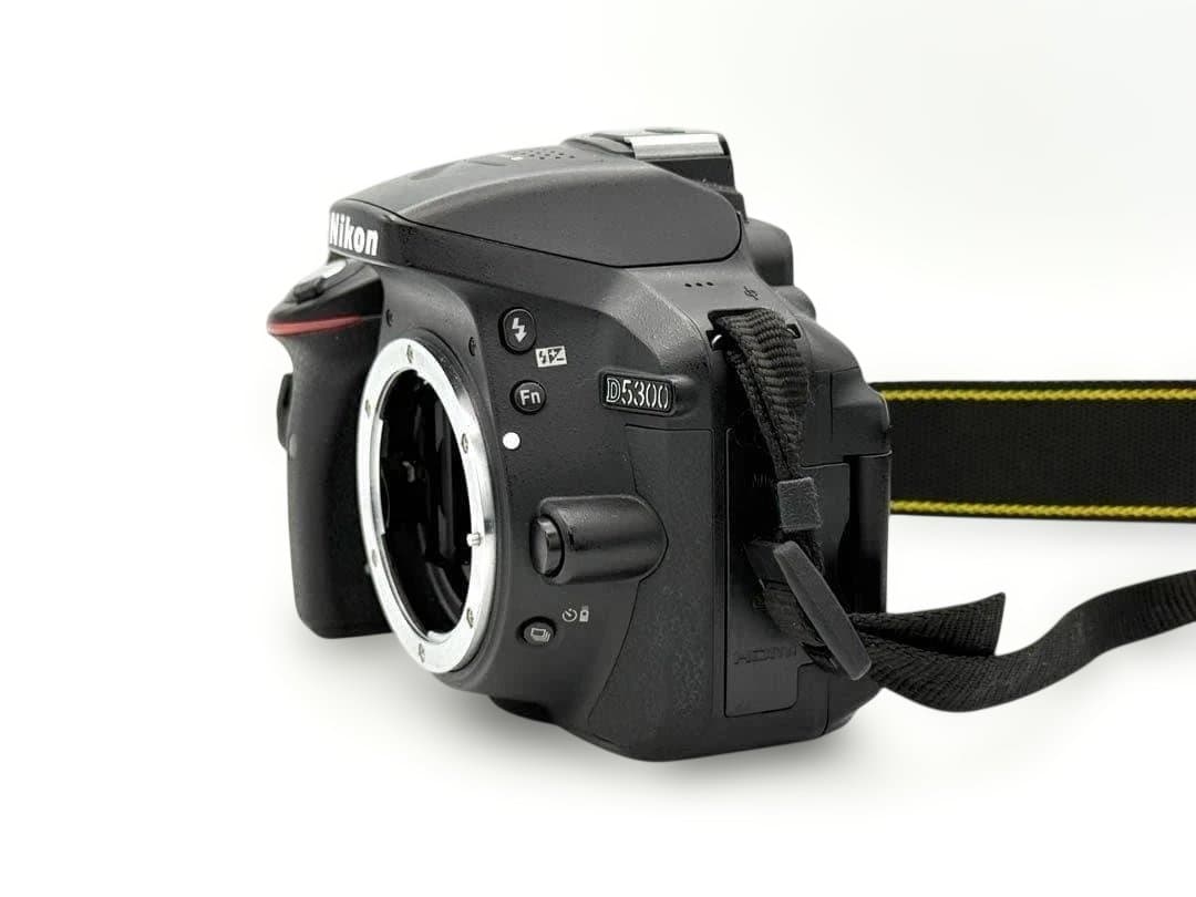 【完動品】Nikon D5300 18-55 レンズセット 動作確認済み