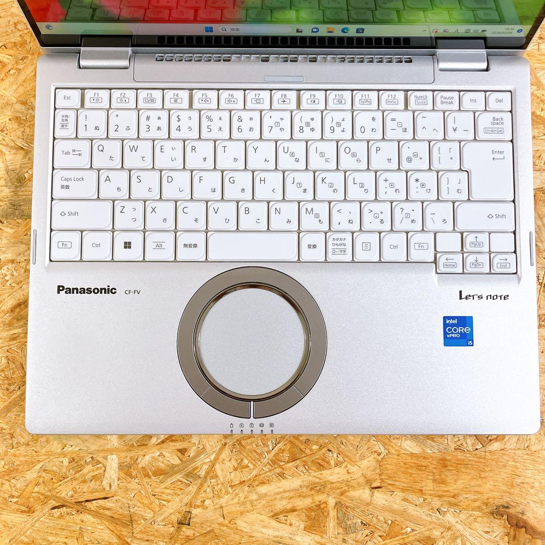 Let's note CF-FV1 14型 QHDタッチ 2021年モデル 軽量