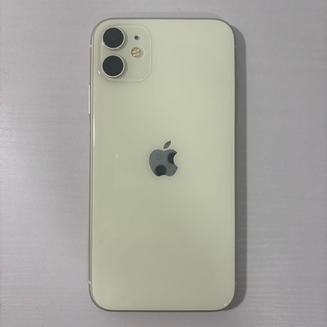 【美品】iPhone11 64GB ホワイト 本体 SIMフリー