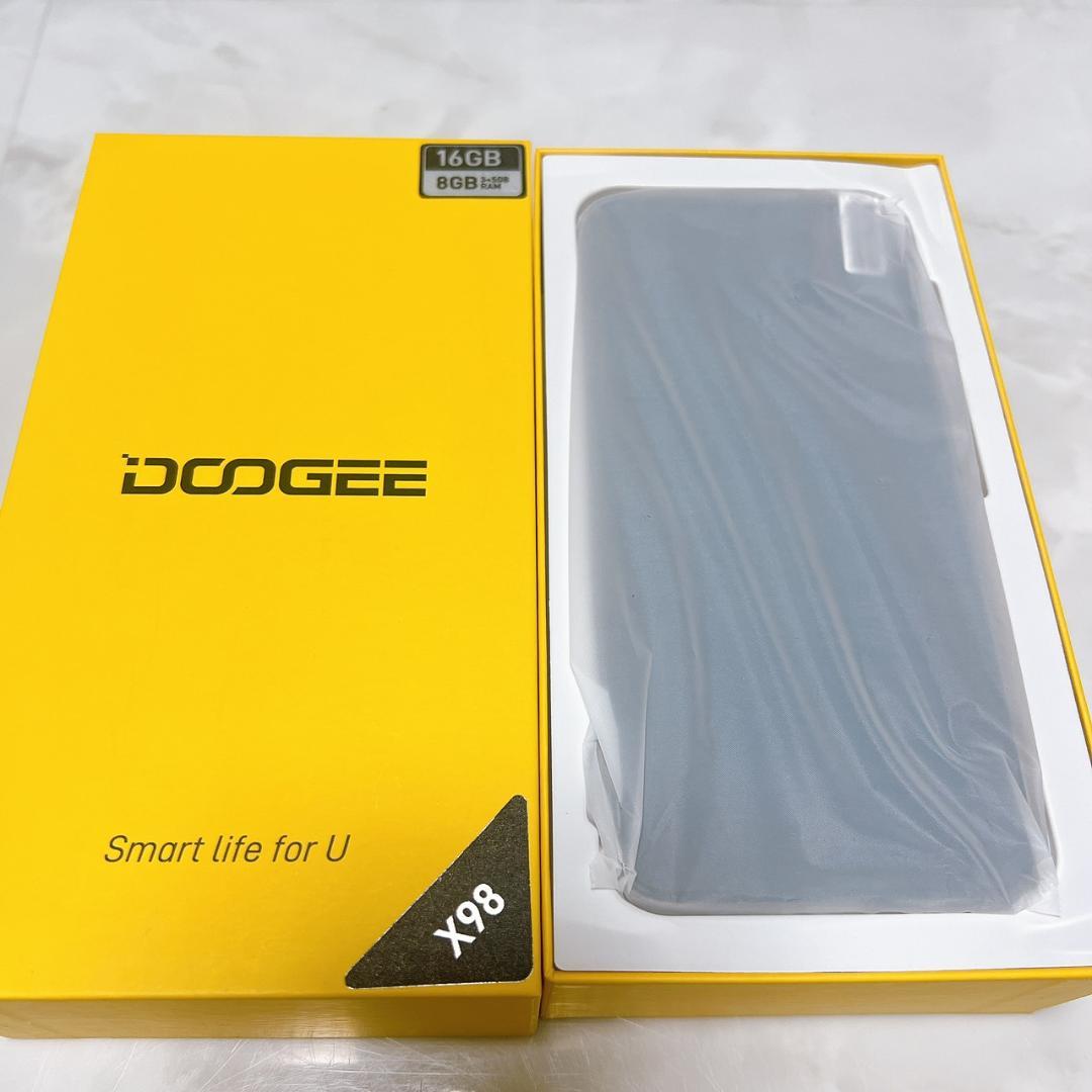 DOOGEE X98 SIMフリー スマホ 8GB+16GB 6.52インチ