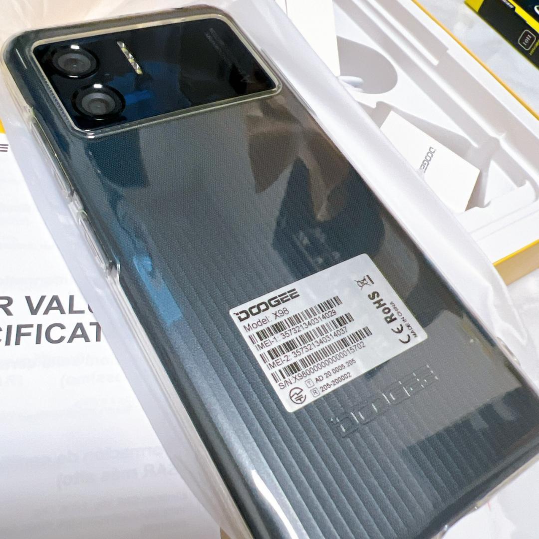 DOOGEE X98 SIMフリー スマホ 8GB+16GB 6.52インチ