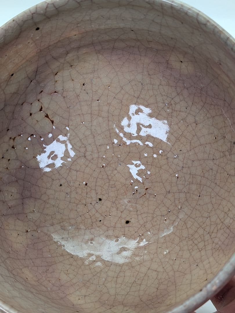 東光山窯 十一代目 大和松雁 萩焼 茶盌 共箱共布栞 抹茶碗 抹茶茶碗 茶道具