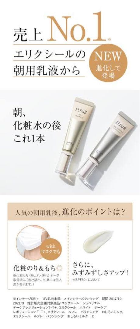 エリクシール デーケアレボリューション SP+✖︎5本セット