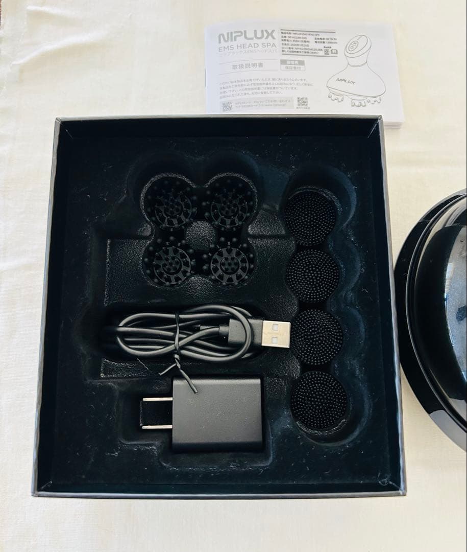 NIPLUX EMS ニップラックス　美電気ヘッドスパ　電動ヘッドマッサージ