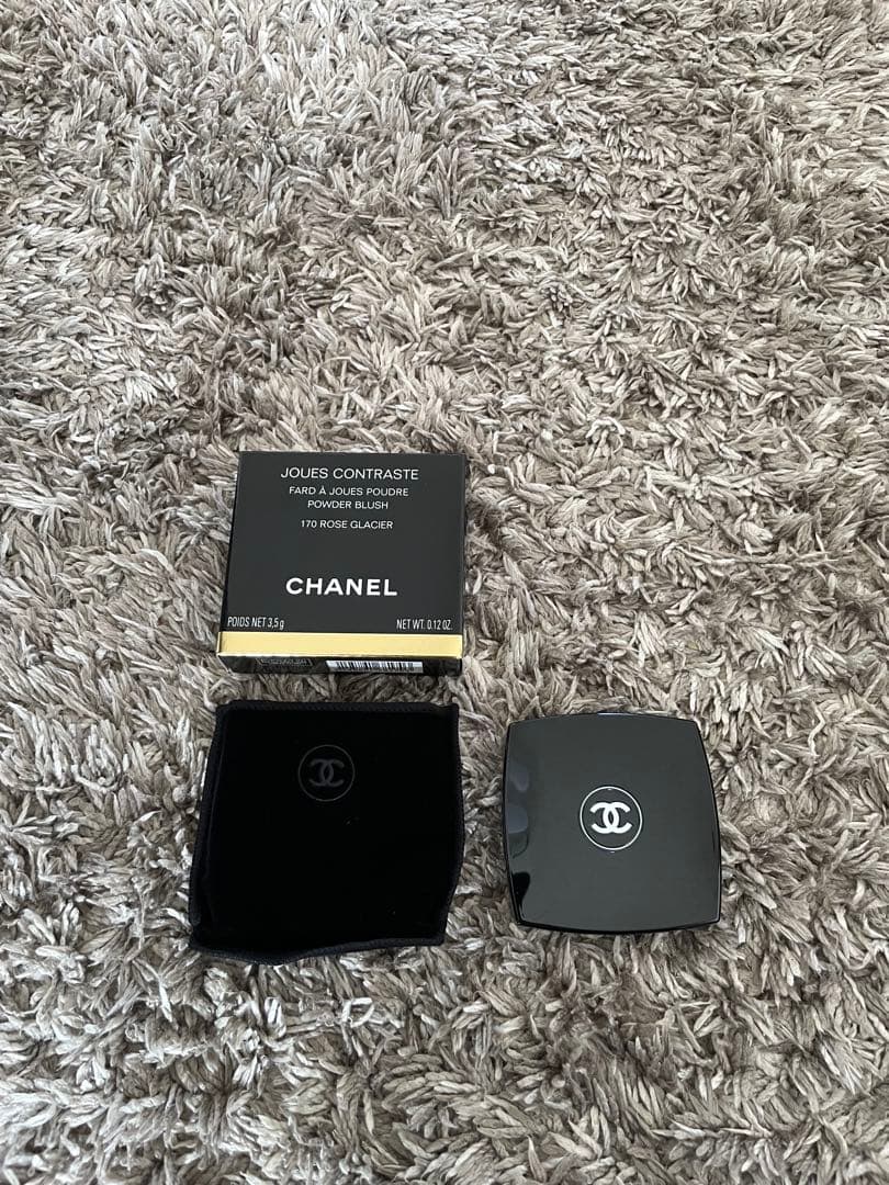 チーク CHANEL JOUES CONTRASTE 170 ROSE GLACIER