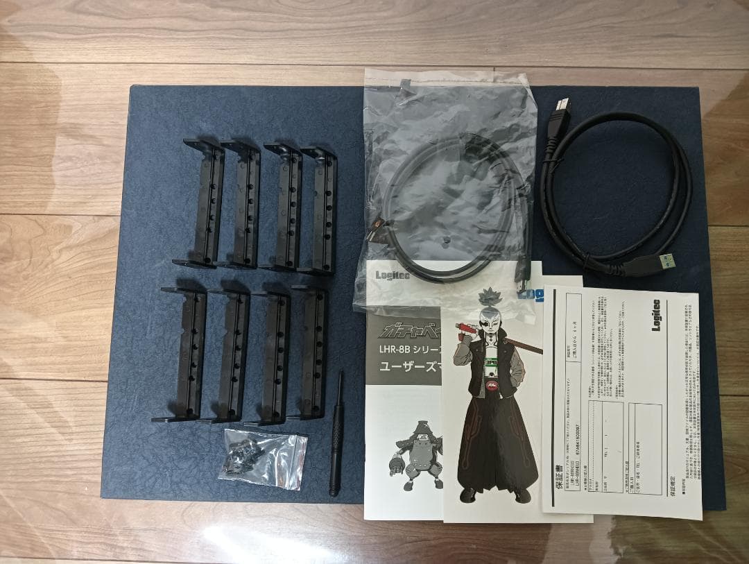 ★ロジテック　HDD ケース 3.5インチ ガチャベイ LHR-8BNHEU3★
