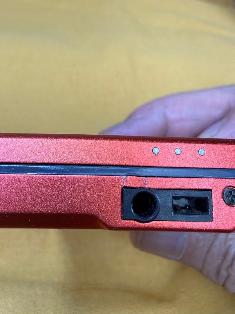 【完動品】 KENWOOD MDプレーヤー DMC-T55　オレンジ