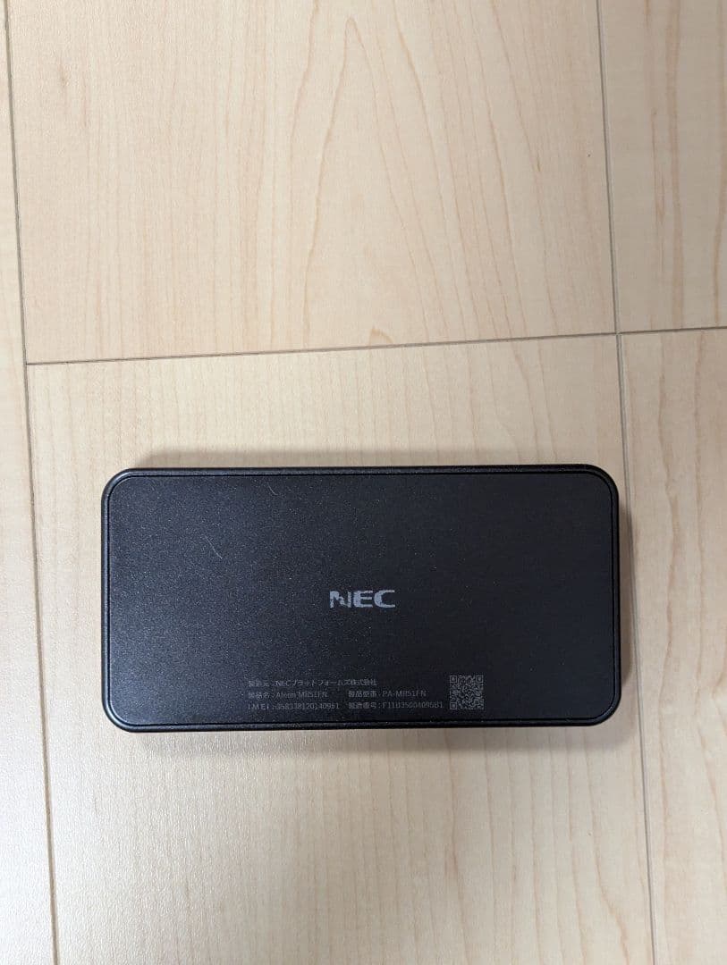 NEC Aterm MR51FN　ブラック