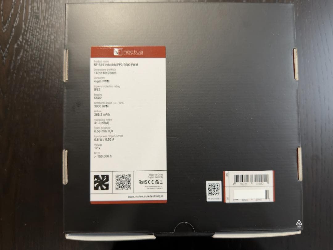 Noctua NF-A14 industrialPPC-3000 PWM×3