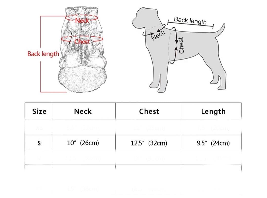 美品❣️【S】犬服 ピンク ダウンジャケット風 防寒 モコモコ