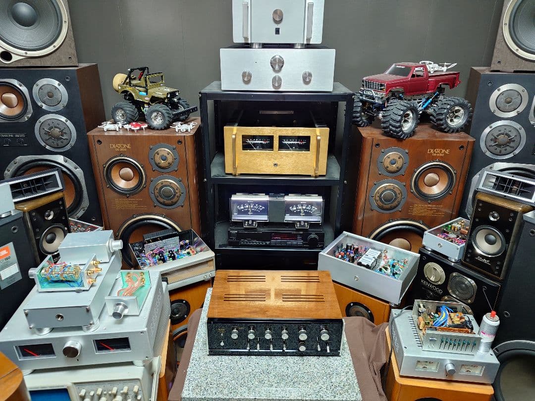 SANSUI au-666 プリメインアンプ オーバーホール、チューンナップ済み