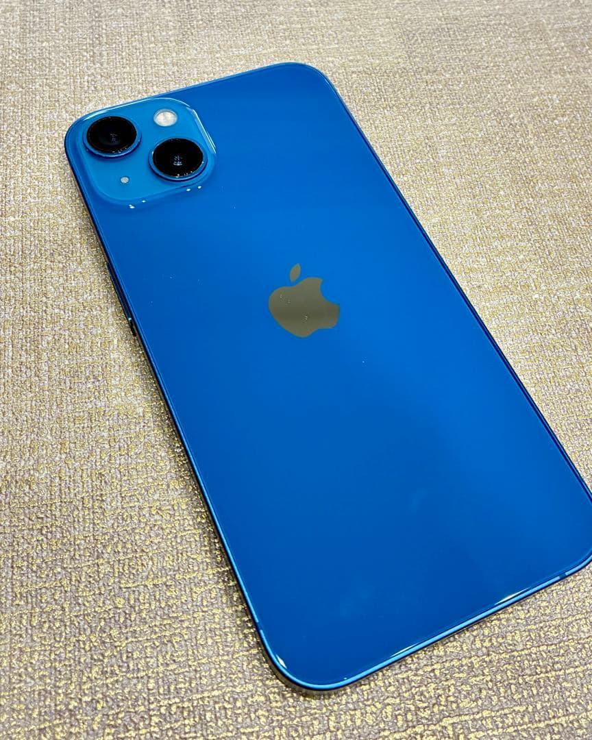 Apple iPhone 13 青色 本体　SIMロックフリー