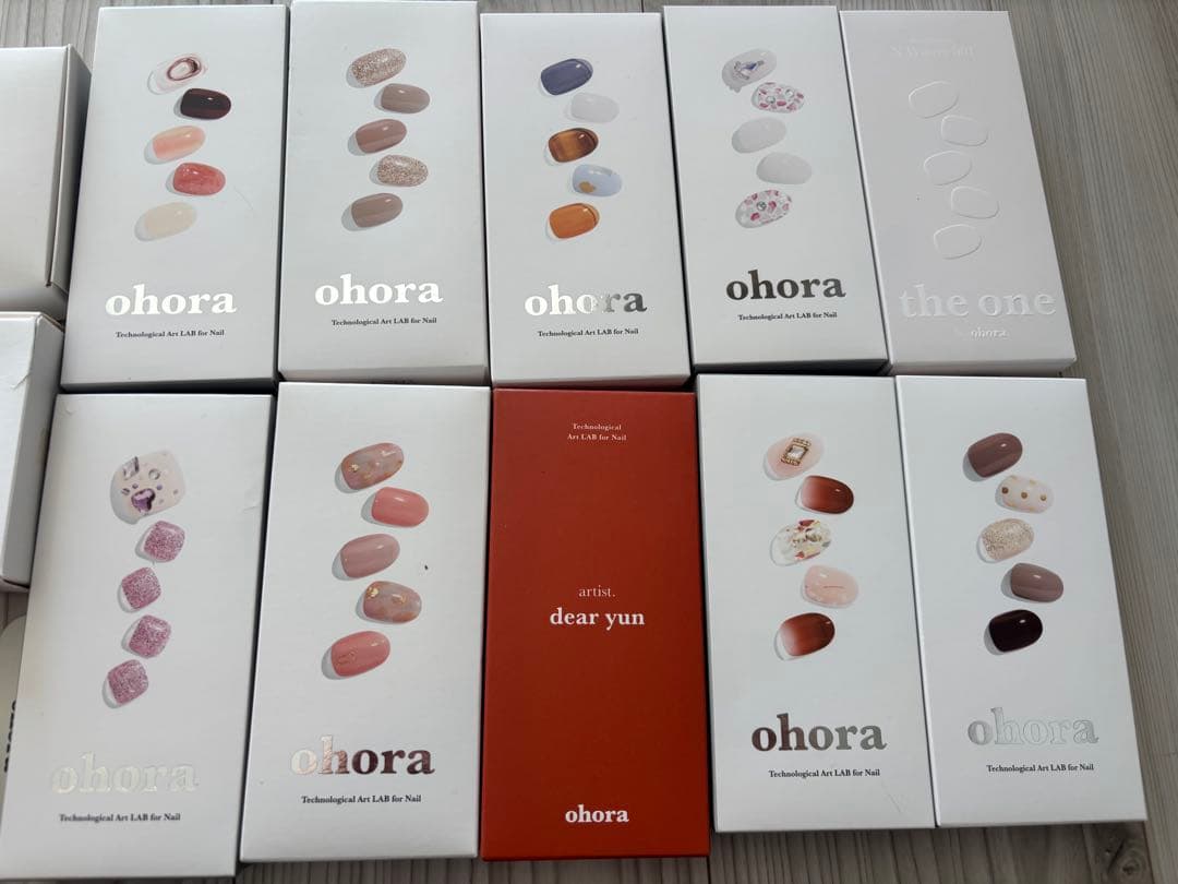 ohora ネイルシールセット まとめ