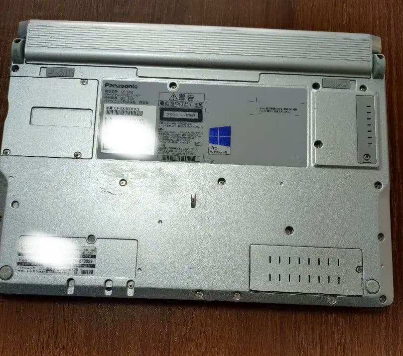 【ジャンク】レッツノートCF-SX3＋SSD500G＋メモリ12GB