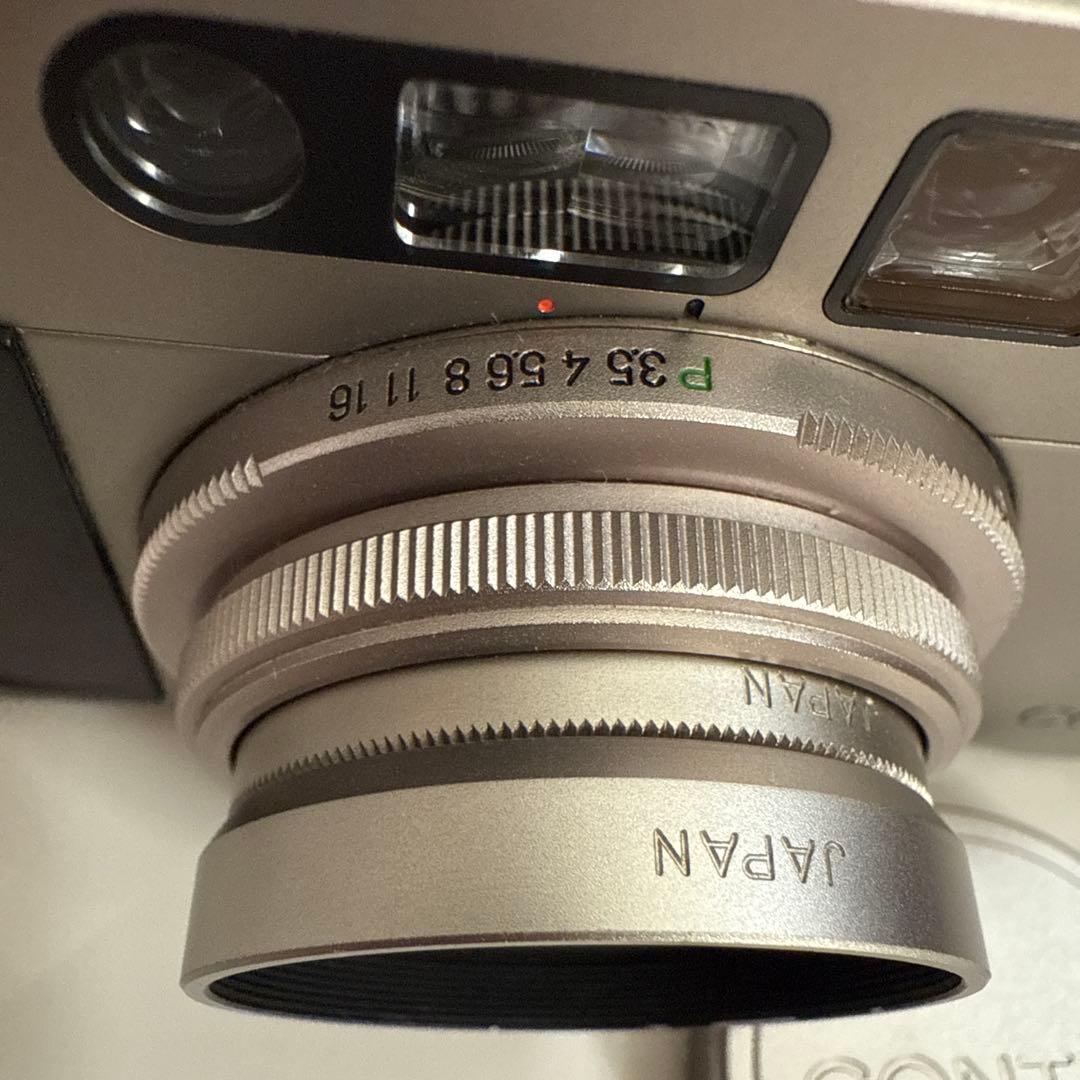 CONTAX TVS II コンパクトフィルムカメラ