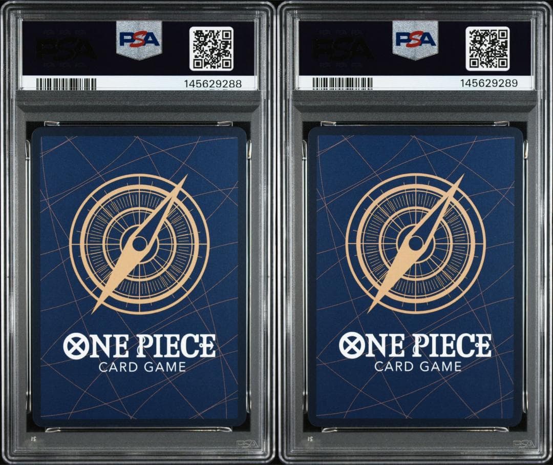 【PSA10連番】ワンピースカード ルフィ 2nd Anniversary 金箔