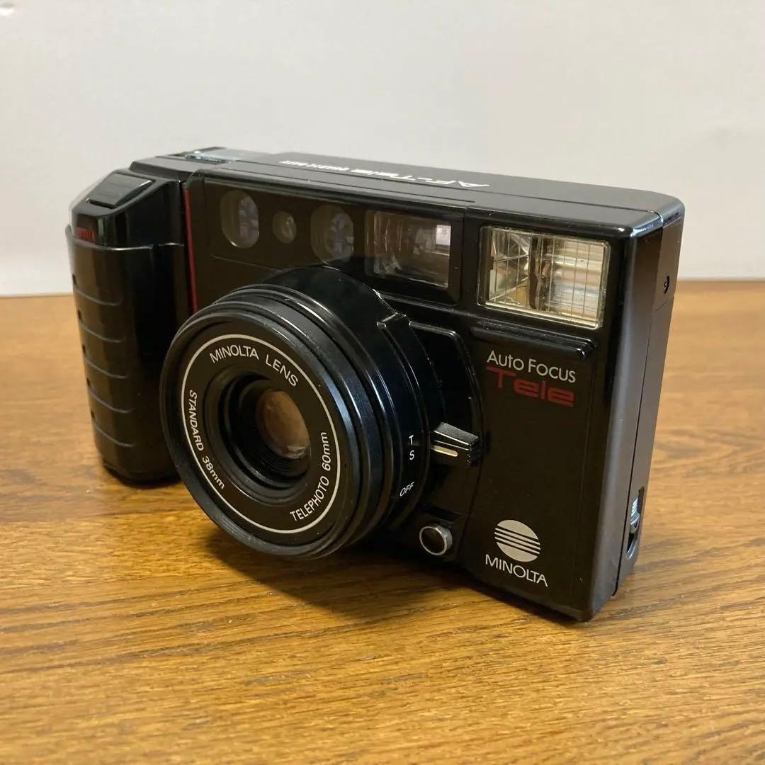 「ビンティージ」 昭和レトロ　フィルムカメラ　ミノルタ　AF− Tele