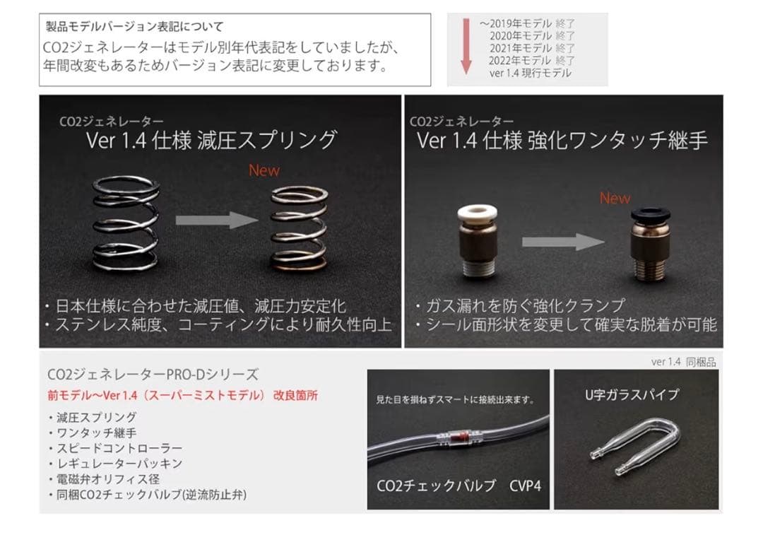 HaruDesign CO2ジェネレーター PRO-D705s Ver 1.4