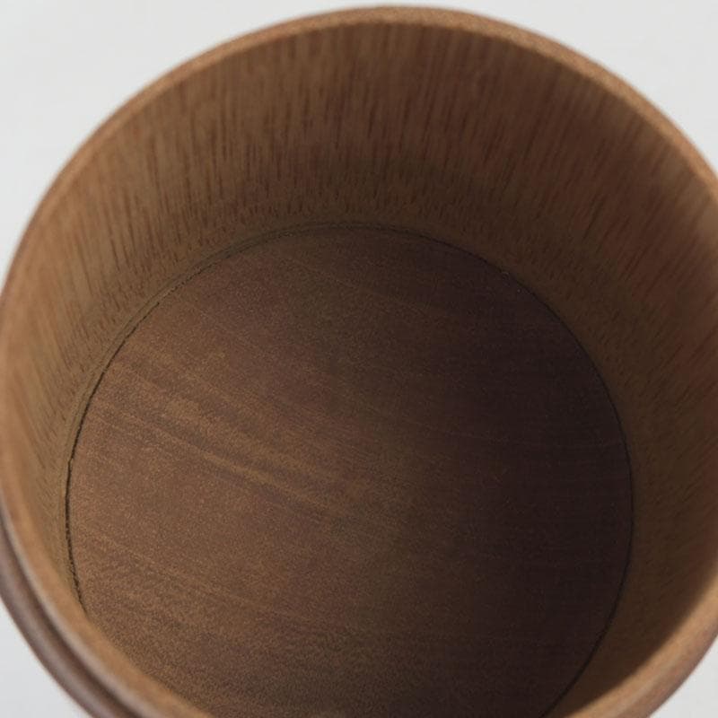 茶道具　古竹製　茶入　茶壷　仕覆付　時代箱　V　A52