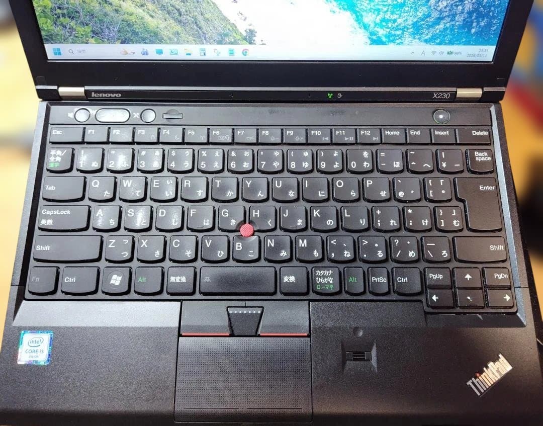 Lenovo ThinkPad X230 i3 メモリ8Ｇ SSD 120GB