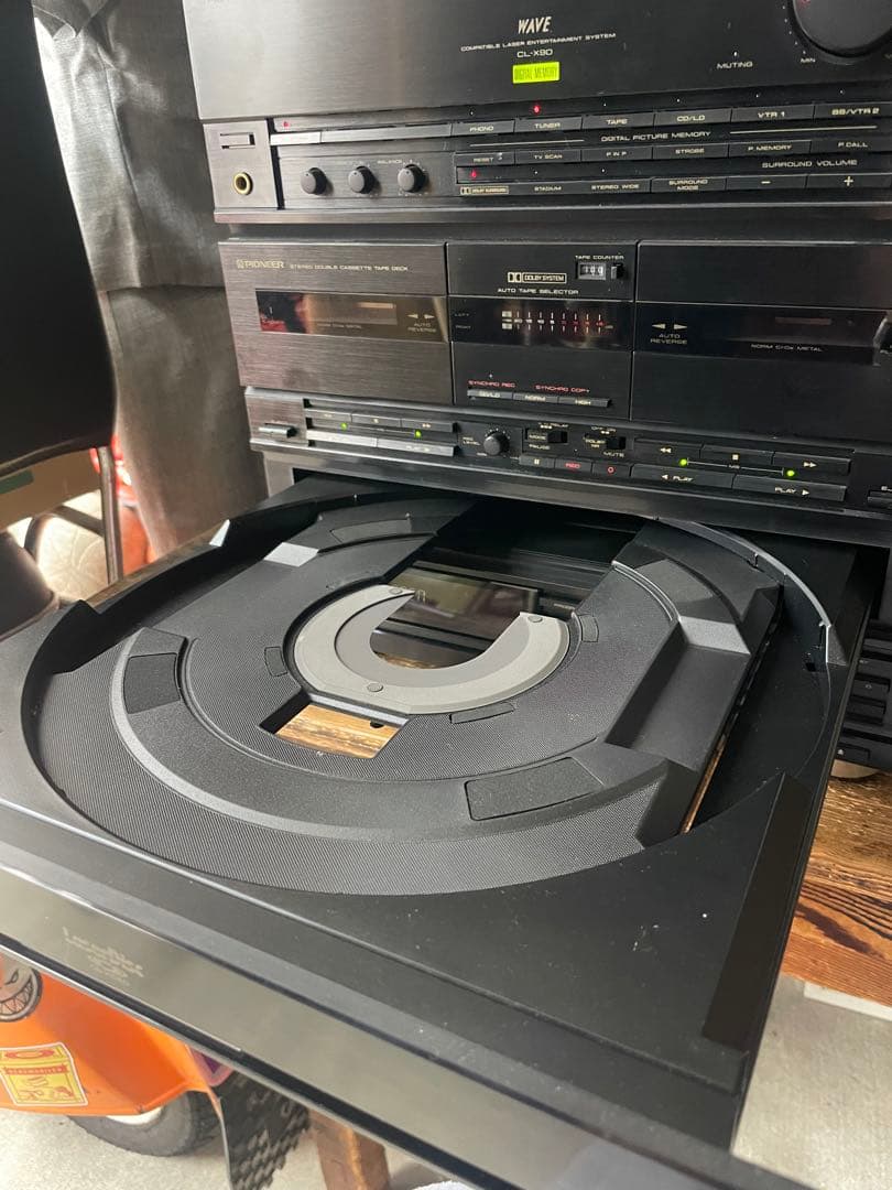 Pioneer WAVE CL-X90 コンポシステム本体 リモコン付ジャンク
