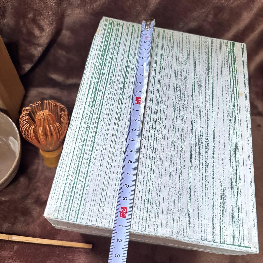 茶道具セット 茶碗・茶筅・茶さじ・箱付き