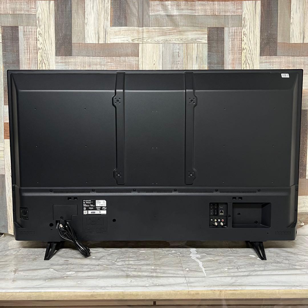 全国送料込❣️ 2年前購入フナイ55型4K液晶テレビWチューナー外付けHDD録画可
