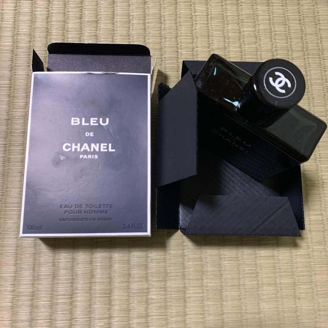 箱付きブルー ドゥ シャネルオードゥ トワレット (ヴァポリザター) 100ml