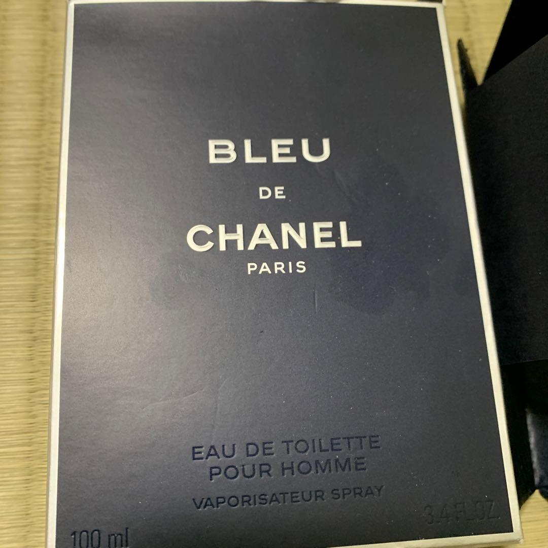 箱付きブルー ドゥ シャネルオードゥ トワレット (ヴァポリザター) 100ml