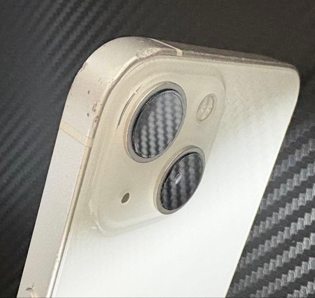 Apple iPhone 13 SIMフリー 128GB ホワイト　80%