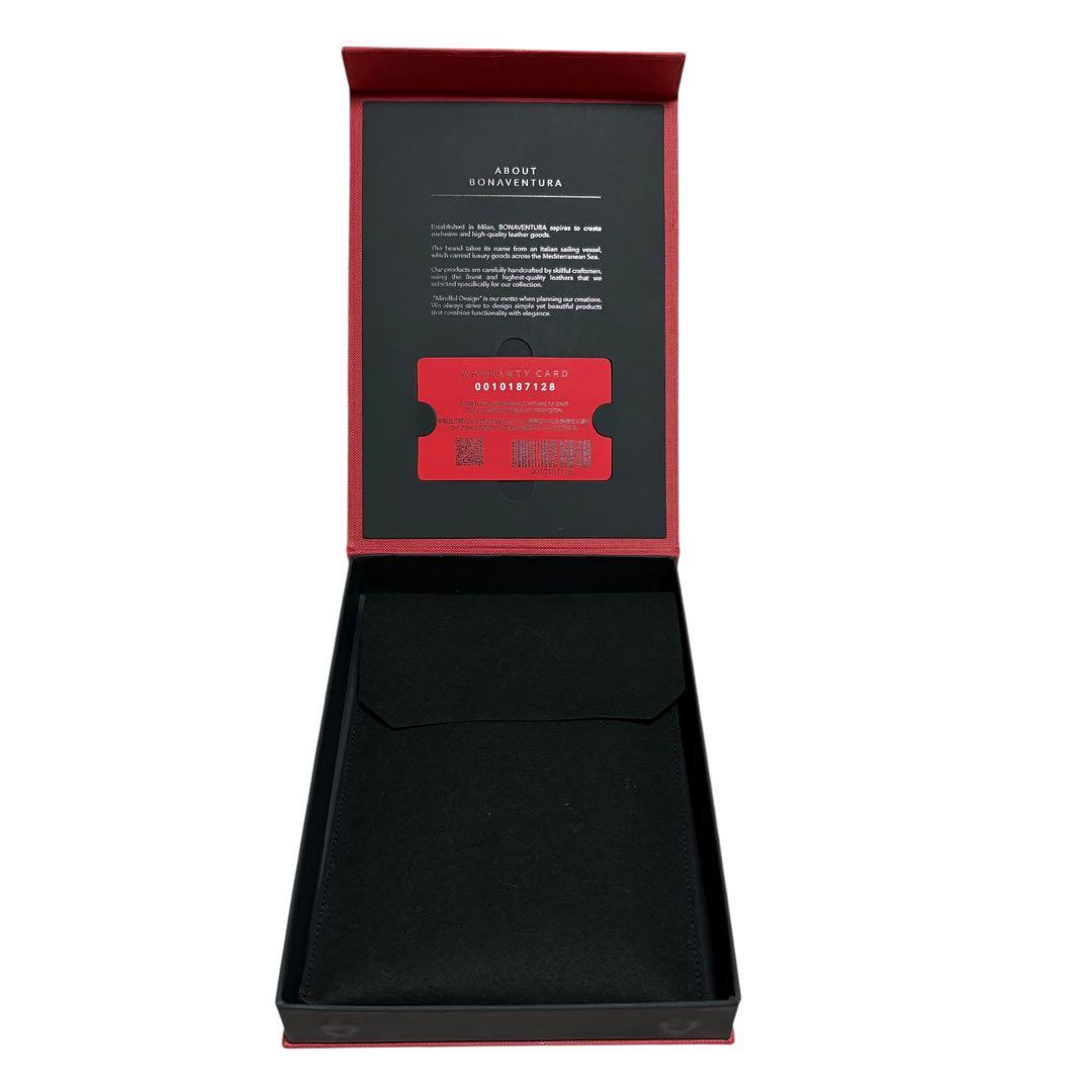 Bonaventura iPhone15 Pro用 ケース グレー レザー
