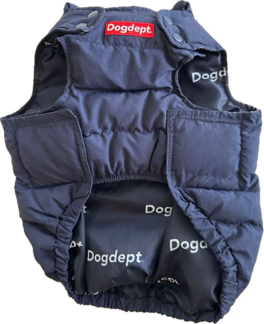 ☆DOG DEPT クラシックロゴ エアーダウン☆S