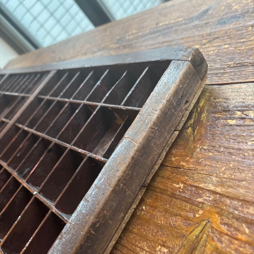 アンティーク　プリンタートレイ　約82×42センチ　ヴィンテージ