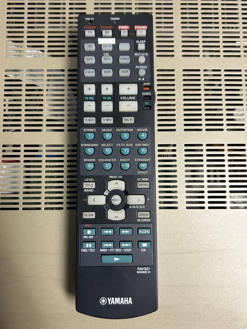 YAMAHA DSP-AX759 AVアンプ シルバー リモコン付 動作確認済